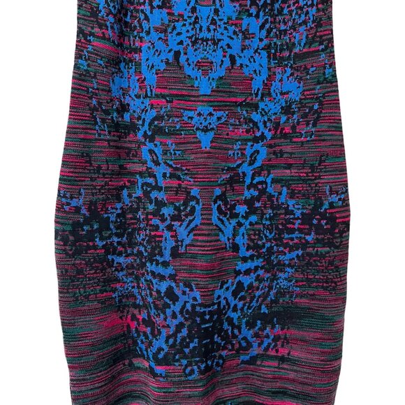 Missoni Abstract Floral Wool Blend Knit Sleeveless Bodycon Dress Size 6 - Picture 5 of 8